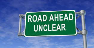 road ahead unclear