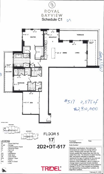 floor plan 517