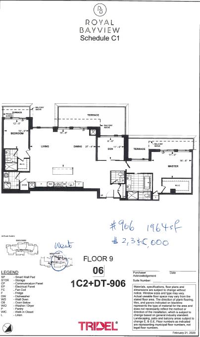 floor plan 906