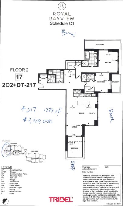 floor plan 217