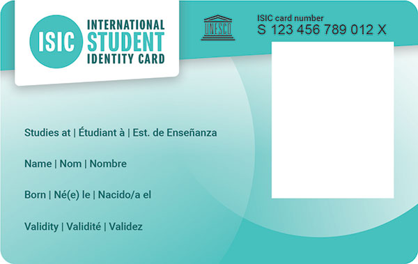 isic card product