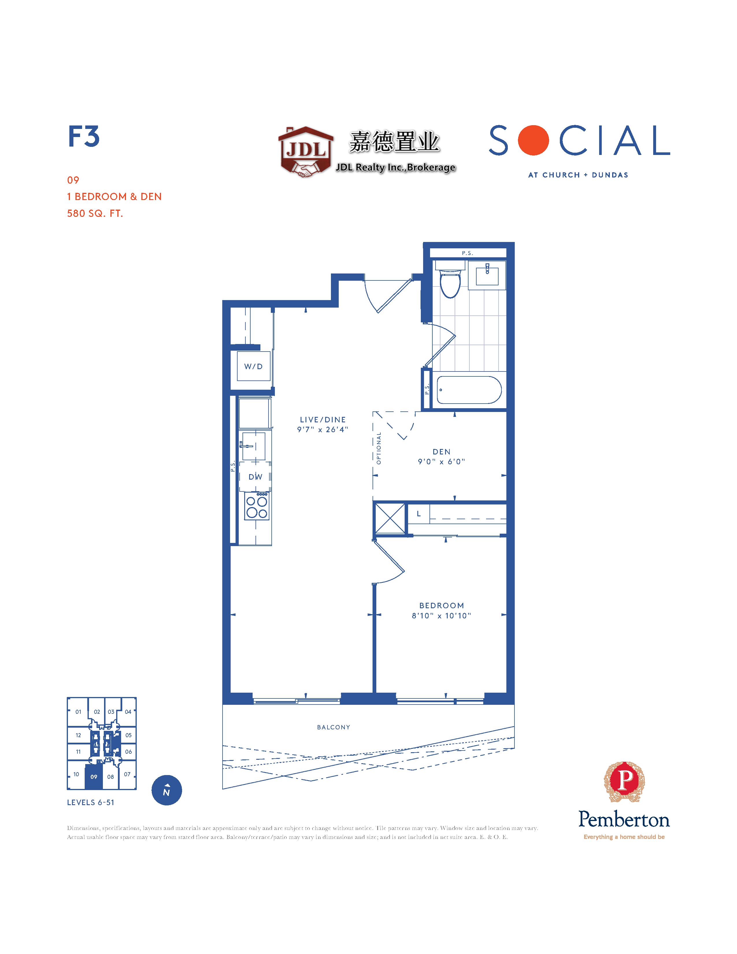 Social Tower floor plan 1 11