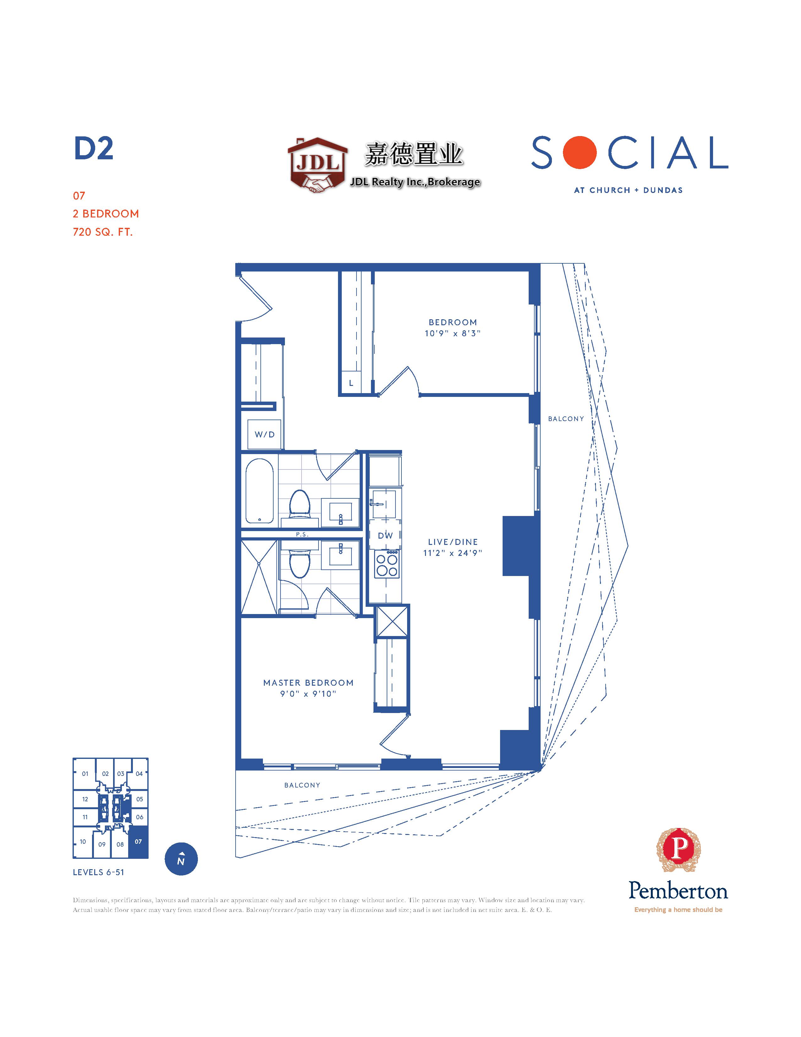 Social Tower floor plan 1 9